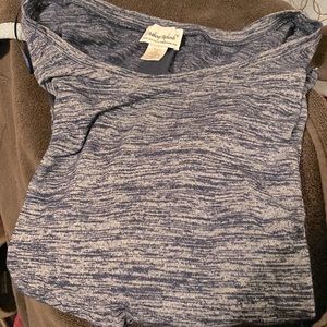 Anthony Richards 4X Navy Top stylish! Knit upper